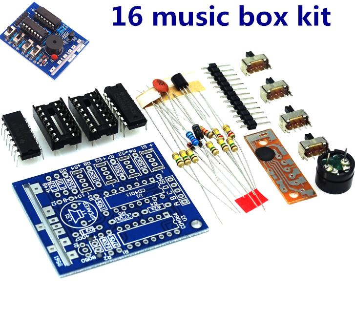 Diy Electronics Music - 16 Music Box 16 Sound Box