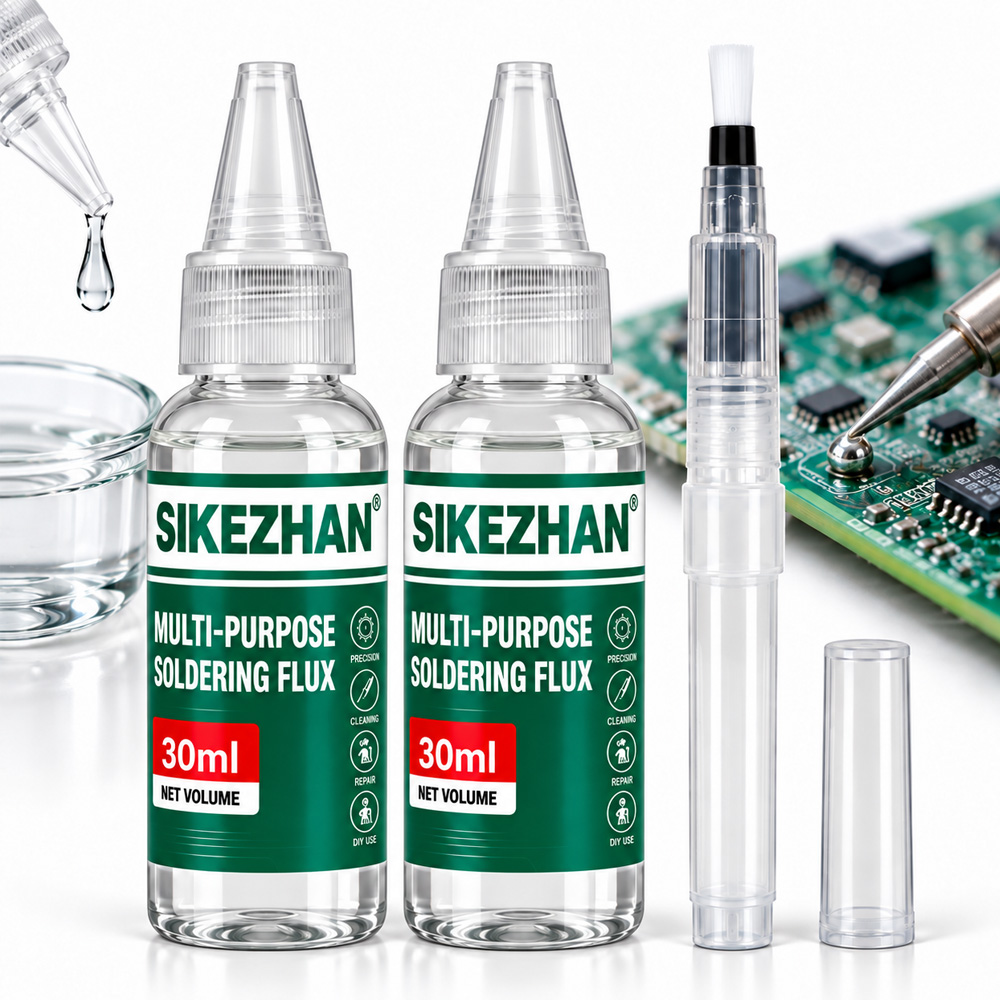 Flux Pen Electronics - 2-Pack 30ml Multi-Purpose Soldering Flux with