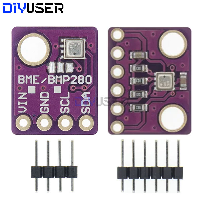Bme280 Humidity Sensor - DIYUSER BME280 3.3V 5V Digital Sensor