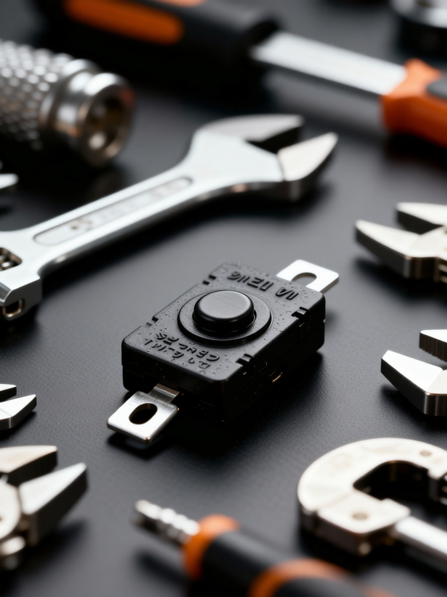 Diy With Electronics - 20Pcs Battery Box Switch Self-Locking Push