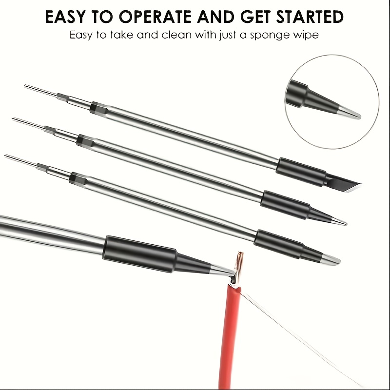 3Pcs Replaceable Soldering Iro - Flux Pen Electronics review and price