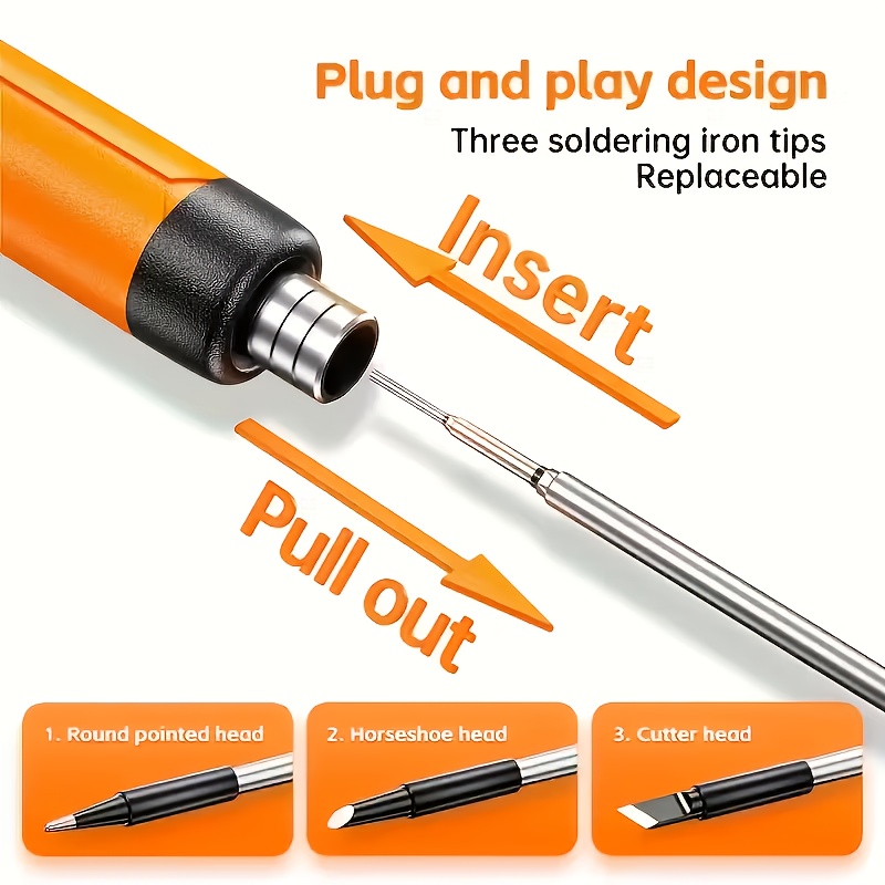3Pcs Replaceable Soldering Iro - Flux Pen Electronics review and price