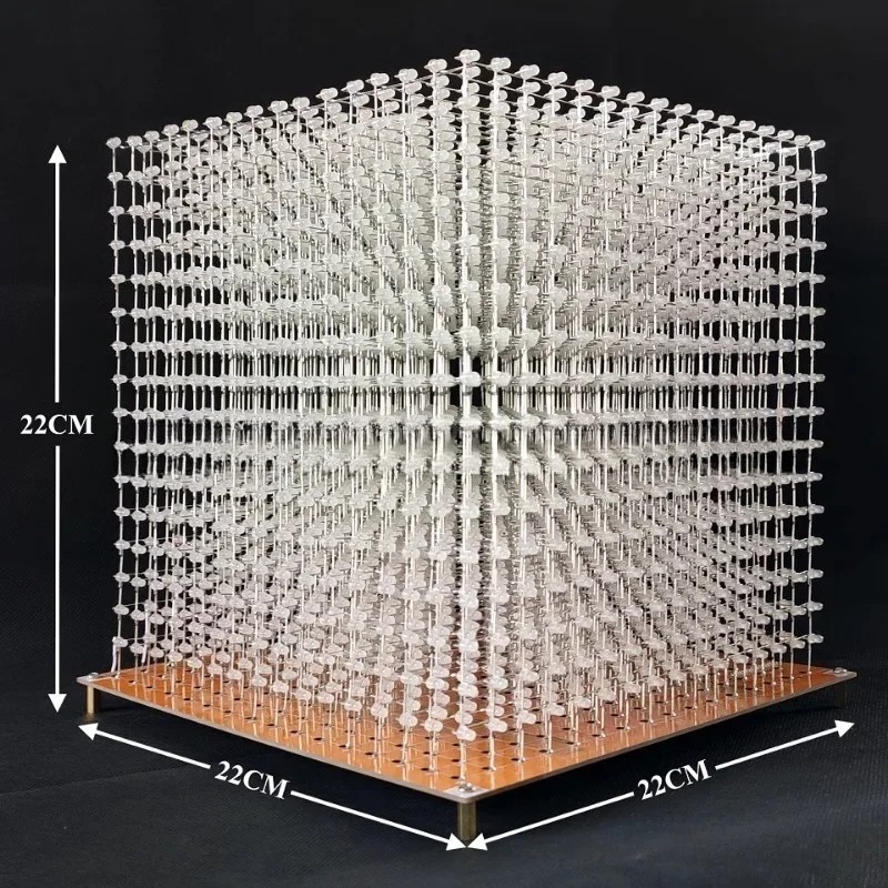 3 D16mini Light Cube Kit 16x16 - Diy With Electronics review and price