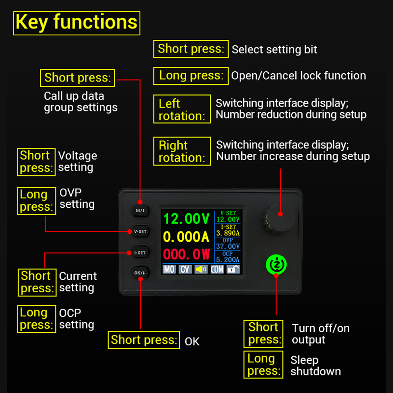 SK150C 150W DC DC Buck Boost C - Dc Power Supply Variable review and price