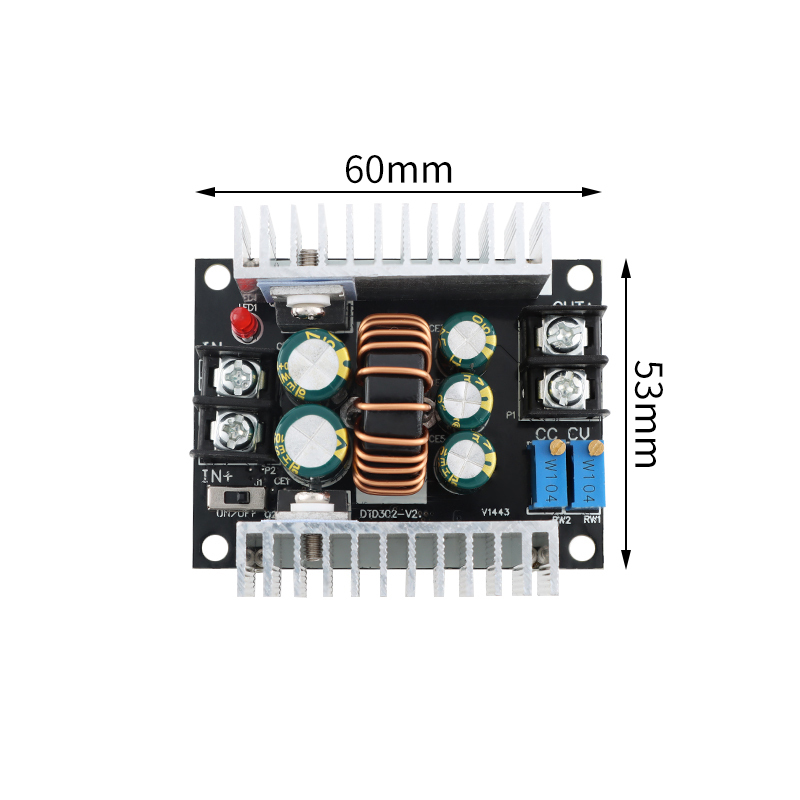 300W 20A DC-DC Buck Converter  - Dc Power Supply Variable review and price