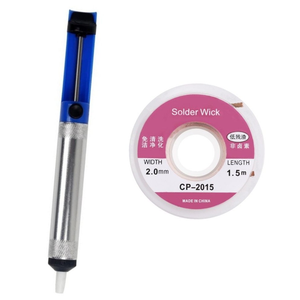 Aluminum Desoldering Pump Vacu - Flux Pen Electronics review and price