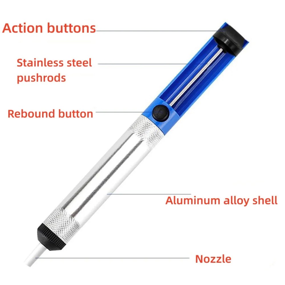 Aluminum Desoldering Pump Vacu - Flux Pen Electronics review and price
