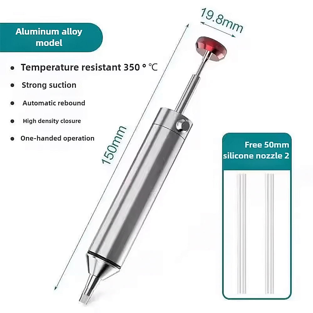 Aluminum Desoldering Pump Suct - Flux Pen Electronics review and price