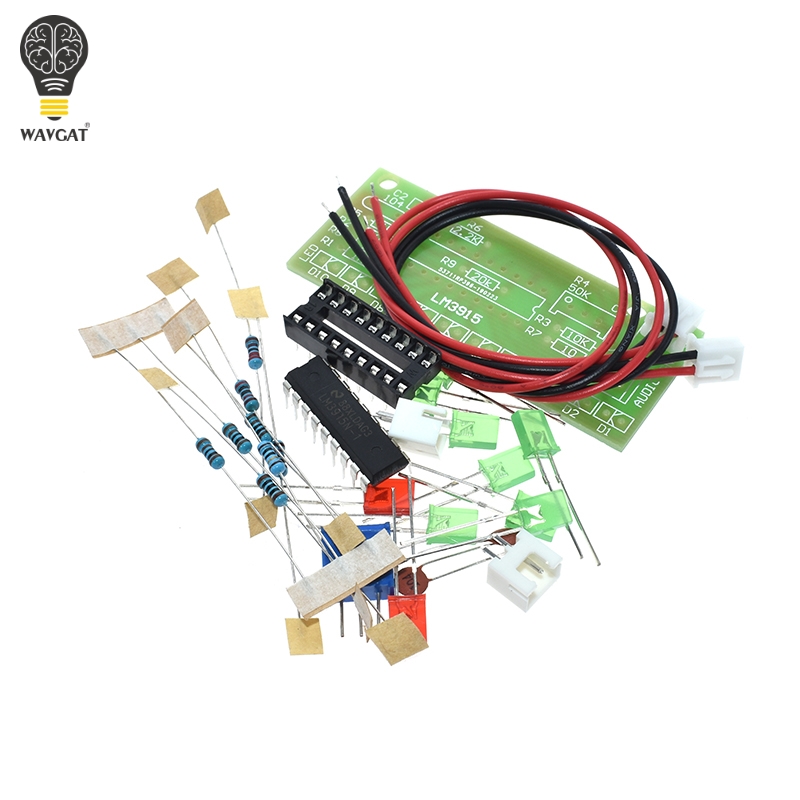 LM3915 DC 9V-12V 10 LED Sound  - Diy Audio Electronics Kit review and price