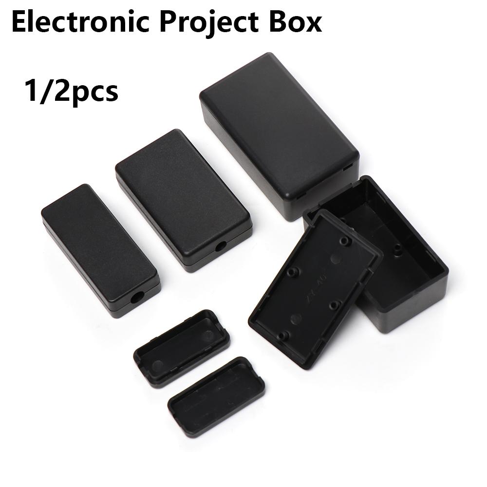 1/2pcs Plastic Waterproof Blac - Diy Waterproof Electronics review and price