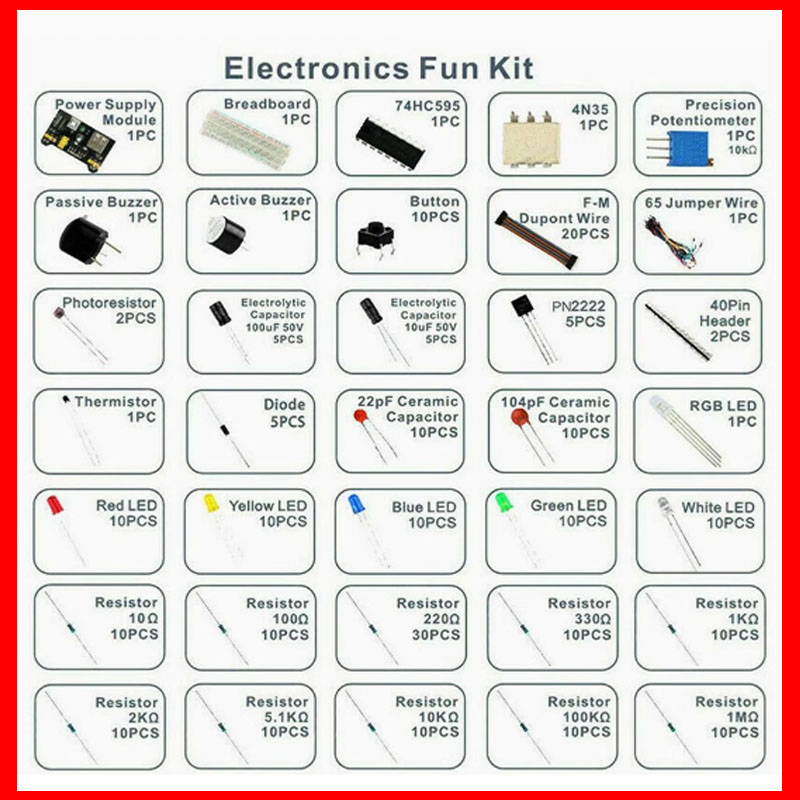 Breadboard 830 Point DIY Elect - Diy Electronics Components Kit review and price