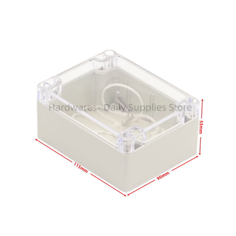 1pc 115x90x55mm Waterproof Pla - Diy Waterproof Electronics review and price