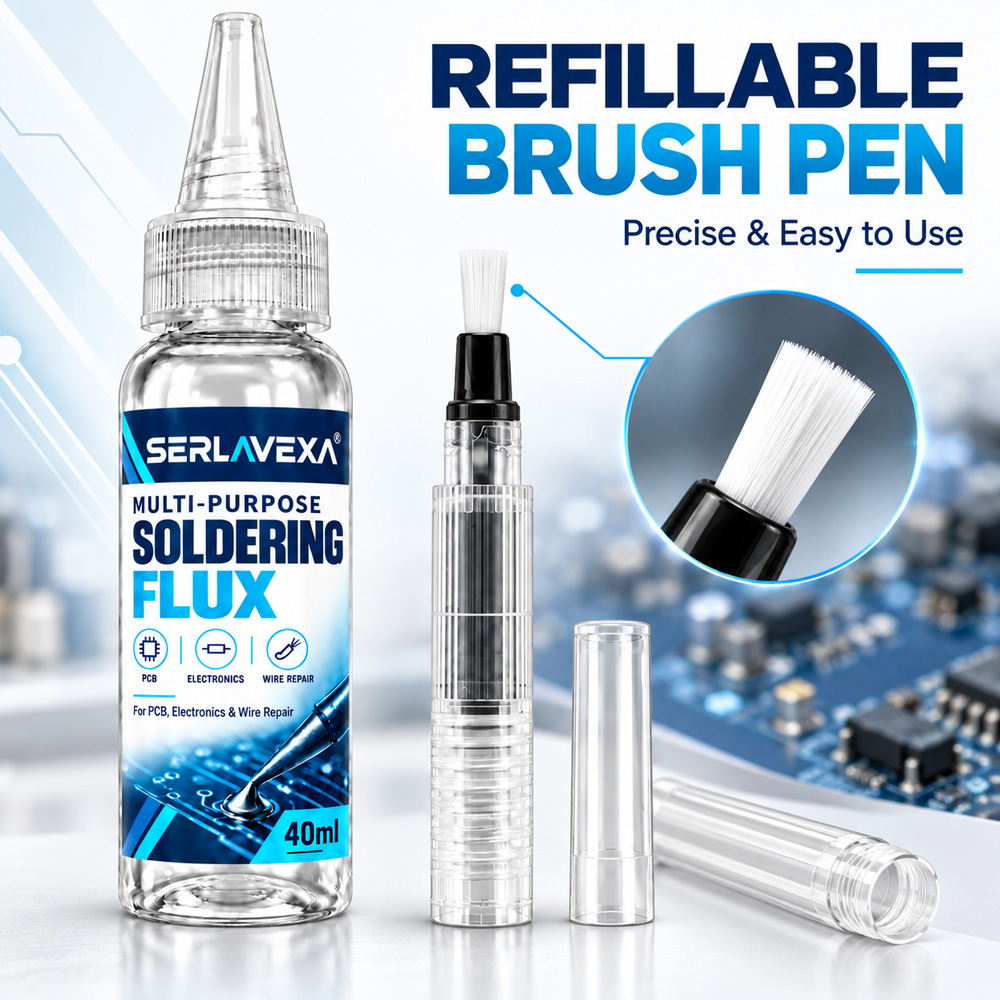 SERLAVEXA 2x40ml Soldering Flu - Flux Pen Electronics review and price