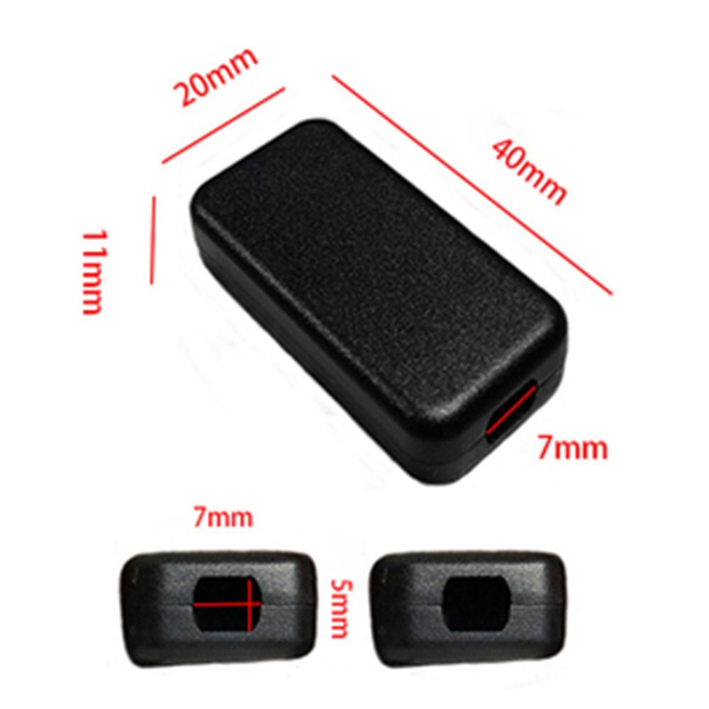Black DIY ABS Plastic Electron - Diy Waterproof Electronics review and price