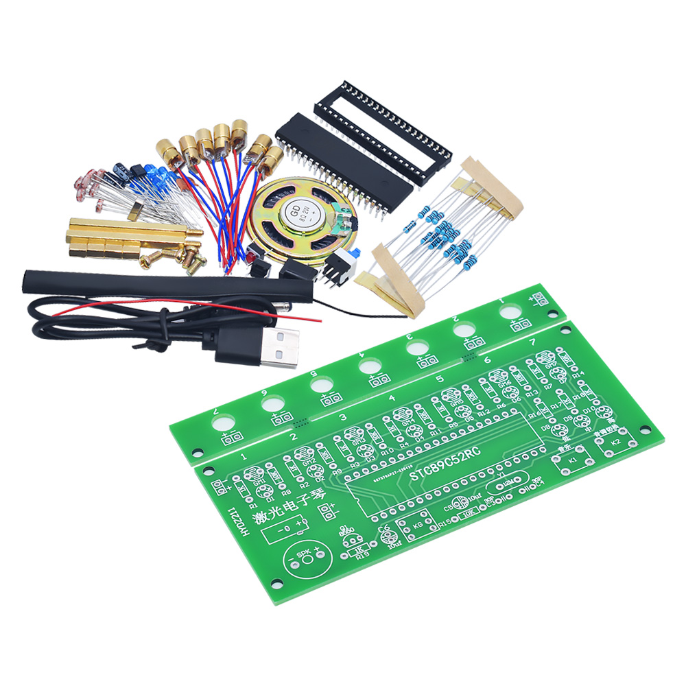 DIY Kit C51 MCU Laser Harp Kit - Diy Electronics Music review and price