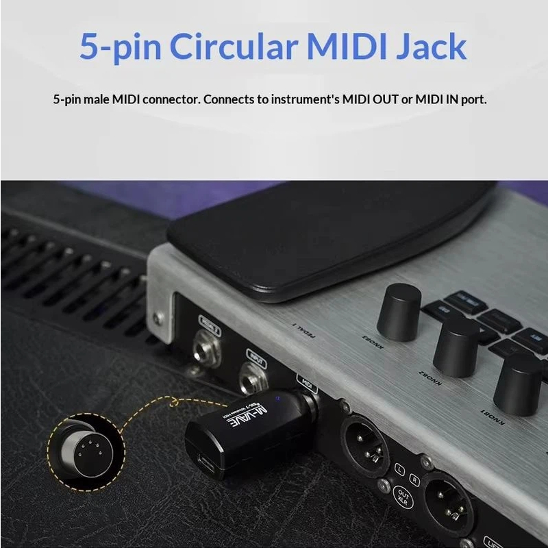M Vave Sk7 Wireless Midi Adapt - Diy Electronics Music review and price