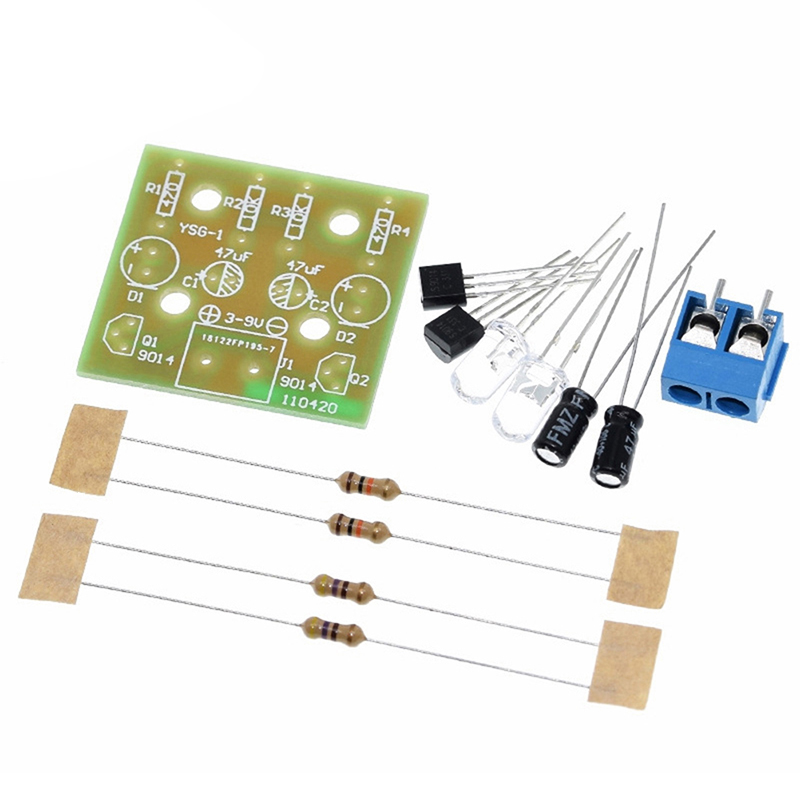 DIY Electronic Kit 5MM LED Fla - Diy Electronics Components Kit review and price